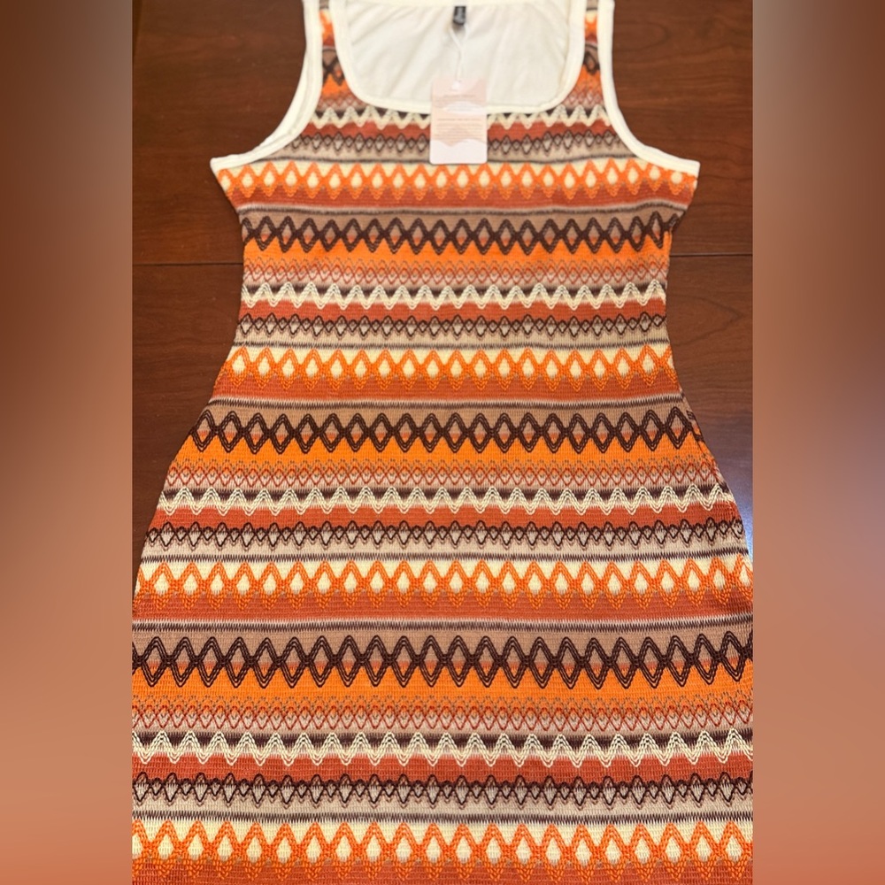 PRETTYGARDEN Summer Dress Square Neck Tank Striped Boho Sundress Criuse Outfit - Picture 9 of 15